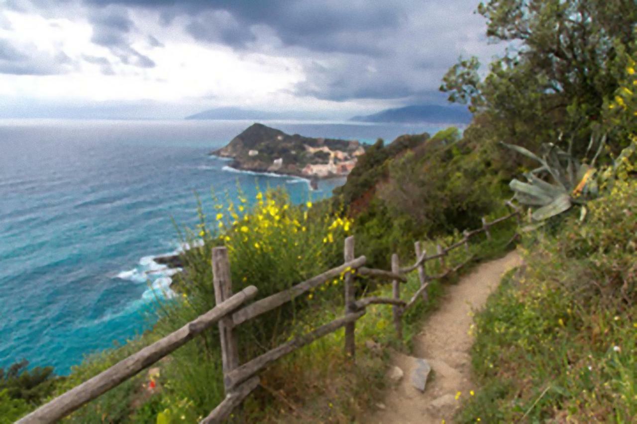 Apartmán The Sea From The Hills Casarza Ligure Exteriér fotografie