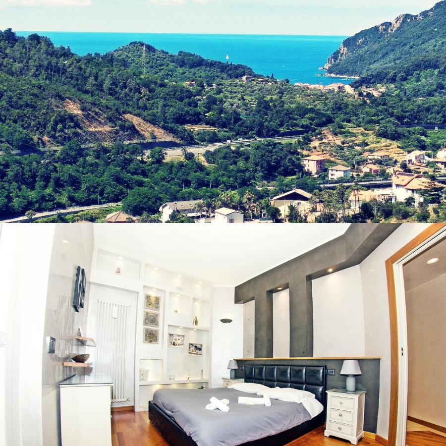 Apartmán The Sea From The Hills Casarza Ligure Exteriér fotografie
